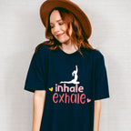 Inhale Exhale - Yoga Unisex Crewneck T-Shirt Sweatshirt Hoodie