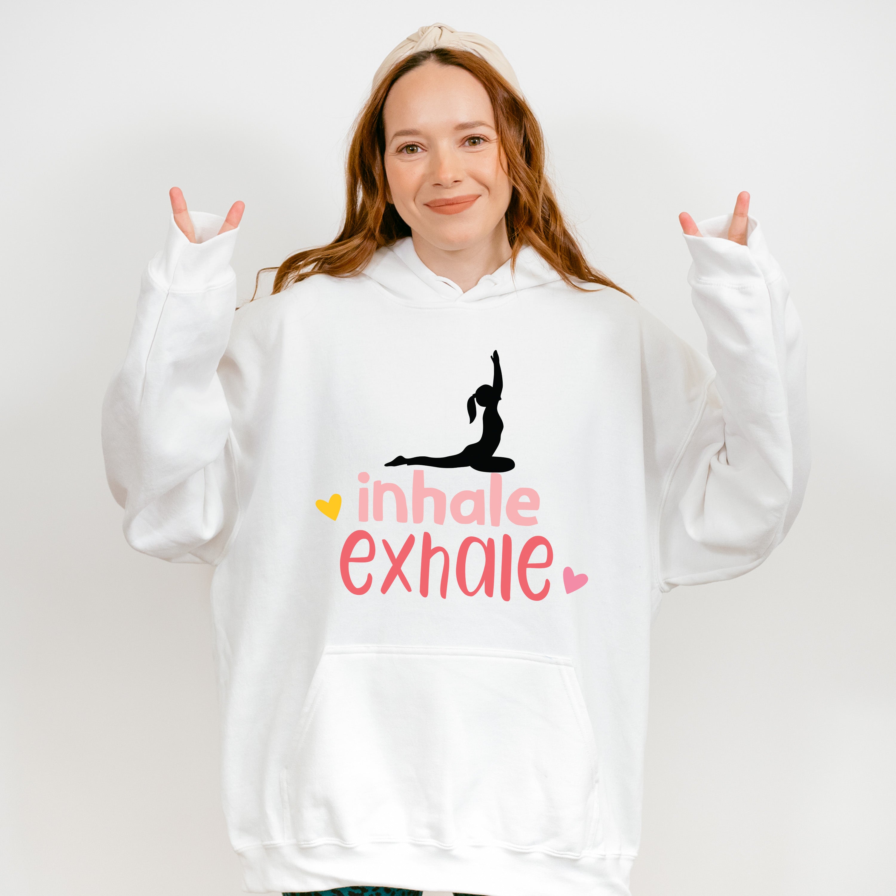 Inhale Exhale - Yoga Unisex Crewneck T-Shirt Sweatshirt Hoodie