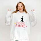 Inhale Exhale - Yoga Unisex Crewneck T-Shirt Sweatshirt Hoodie