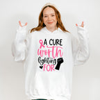 A Cure Worth Fighting For - Cancer Unisex Crewneck T-Shirt Sweatshirt Hoodie