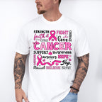 Cancer Awareness Support - Cancer Unisex Crewneck T-Shirt Sweatshirt Hoodie