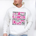 Cancer Awareness Support - Cancer Unisex Crewneck T-Shirt Sweatshirt Hoodie