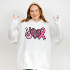 Peace Heart Ribbon - Cancer Unisex Crewneck T-Shirt Sweatshirt Hoodie