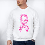 Ribbon Made Of Hearts - Cancer Unisex Crewneck T-Shirt Sweatshirt Hoodie