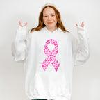 Ribbon Made Of Hearts - Cancer Unisex Crewneck T-Shirt Sweatshirt Hoodie