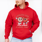 Concha See How Much I Love You - Valentine's Day Unisex Crewneck T-Shirt Sweatshirt Hoodie