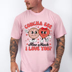 Concha See How Much I Love You - Valentine's Day Unisex Crewneck T-Shirt Sweatshirt Hoodie