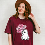 Kiss Love Be Mine Ghost - Valentine's Day Unisex Crewneck T-Shirt Sweatshirt Hoodie