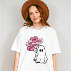 Kiss Love Be Mine Ghost - Valentine's Day Unisex Crewneck T-Shirt Sweatshirt Hoodie