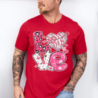 Love Heart Concha Pink Design - Valentine's Day Unisex Crewneck T-Shirt Sweatshirt Hoodie