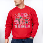 Tacos Are My Valentine - Valentine's Day Unisex Crewneck T-Shirt Sweatshirt Hoodie