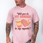 Will You Be My Concha To My Cafecito - Valentine's Day Unisex Crewneck T-Shirt Sweatshirt Hoodie