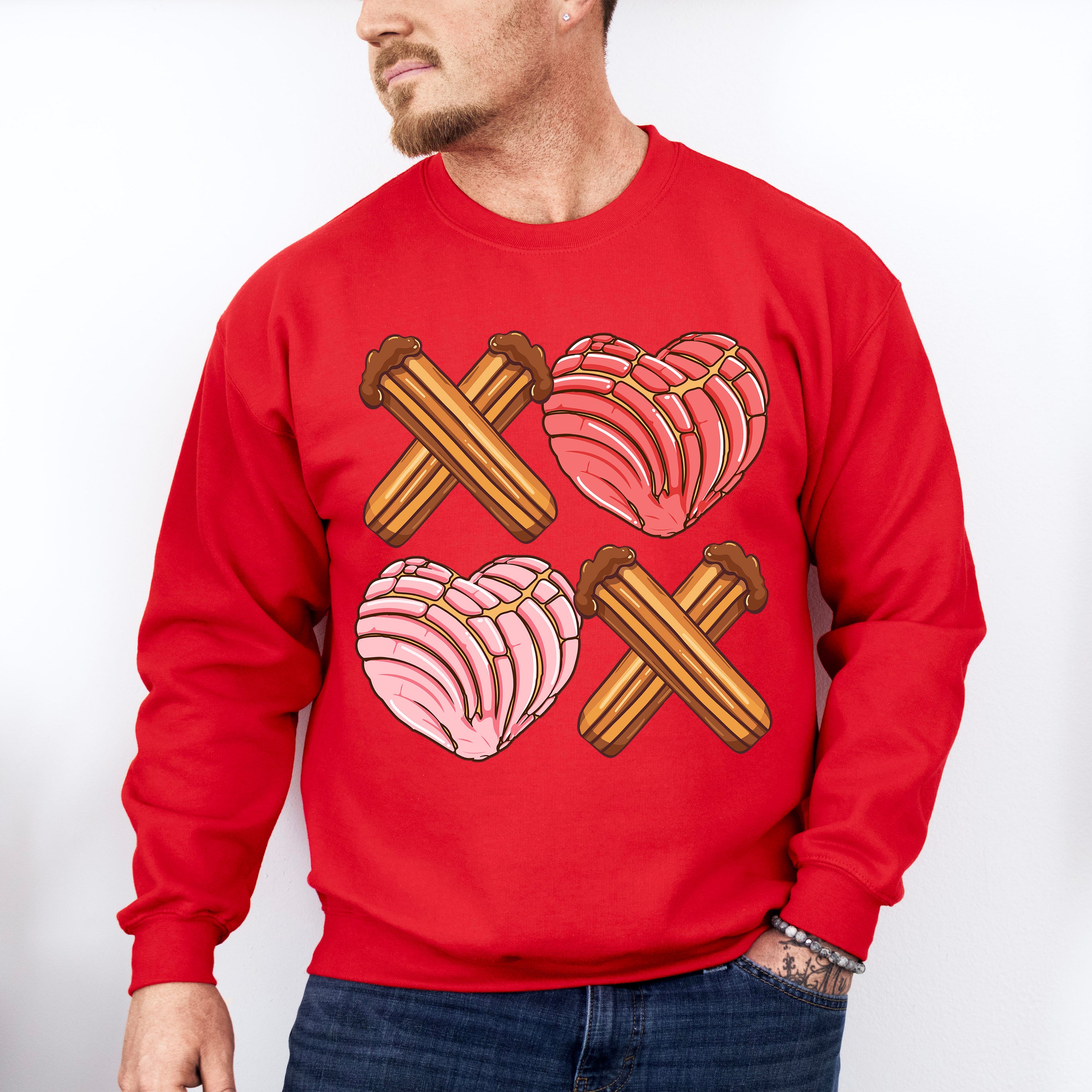 XOXO Concha - Valentine's Day Unisex Crewneck T-Shirt Sweatshirt Hoodie