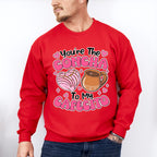 You're The Concha To My Cafecito B&W - Valentine's Day Unisex Crewneck T-Shirt Sweatshirt Hoodie