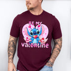 Be My Valentine Stitch - Valentine's Day Unisex Crewneck T-Shirt Sweatshirt Hoodie