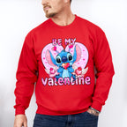 Be My Valentine Stitch - Valentine's Day Unisex Crewneck T-Shirt Sweatshirt Hoodie