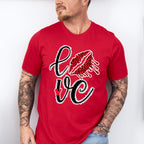 Love Lipstick Print - Valentine's Day Unisex Crewneck T-Shirt Sweatshirt Hoodie