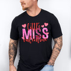 Little Miss Valentine Hearts - Valentine's Day Unisex Crewneck T-Shirt Sweatshirt Hoodie