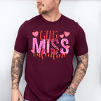 Little Miss Valentine Hearts - Valentine's Day Unisex Crewneck T-Shirt Sweatshirt Hoodie