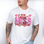Little Miss Valentine Hearts - Valentine's Day Unisex Crewneck T-Shirt Sweatshirt Hoodie