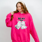 Be My Boo Ghosts Hugging - Valentine's Day Unisex Crewneck T-Shirt Sweatshirt Hoodie