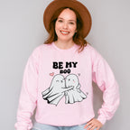 Be My Boo Ghosts Hugging - Valentine's Day Unisex Crewneck T-Shirt Sweatshirt Hoodie