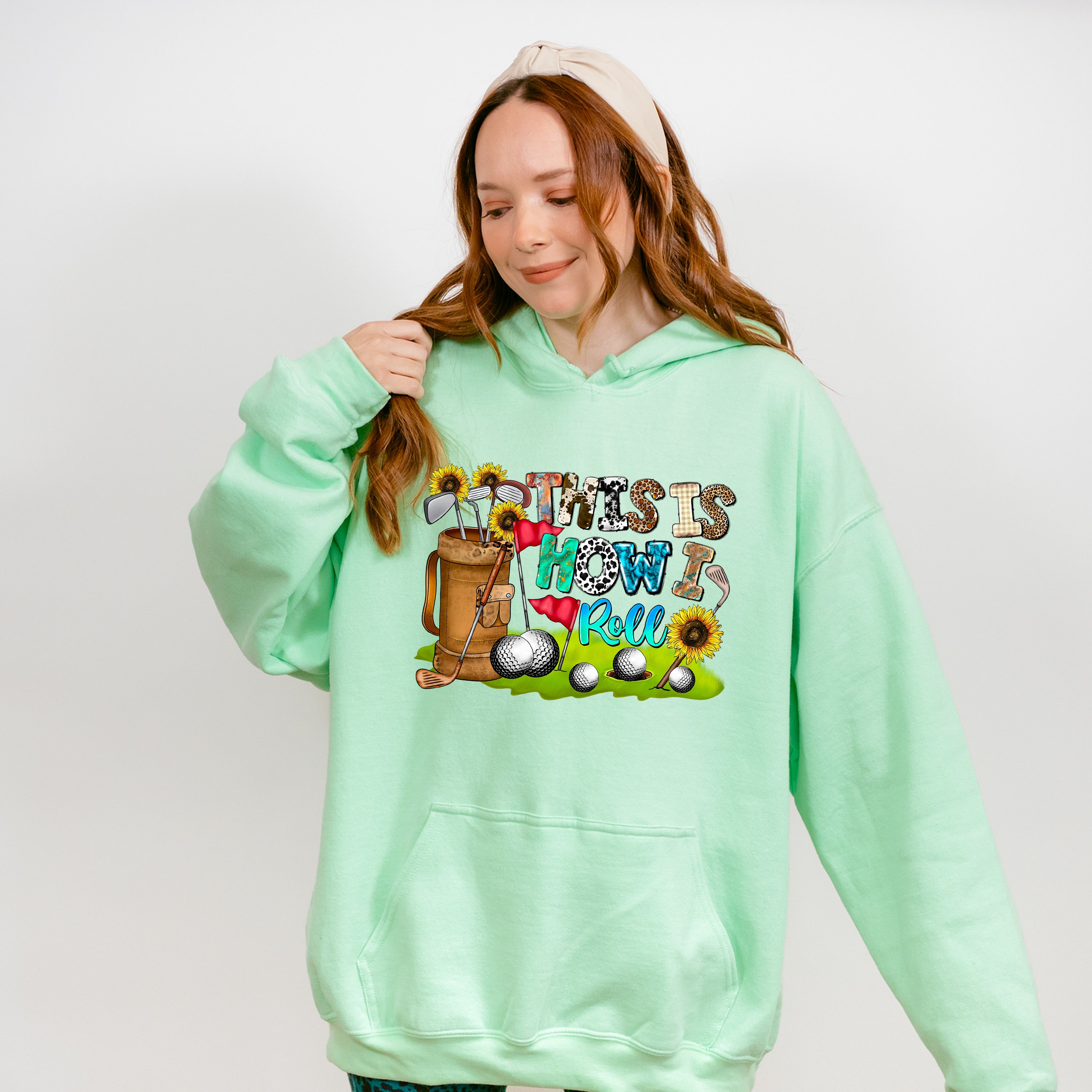 This Is How I Roll - Golf Unisex Crewneck T-Shirt Sweatshirt Hoodie