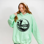 Golf Swing B&W Design - Golf Unisex Crewneck T-Shirt Sweatshirt Hoodie