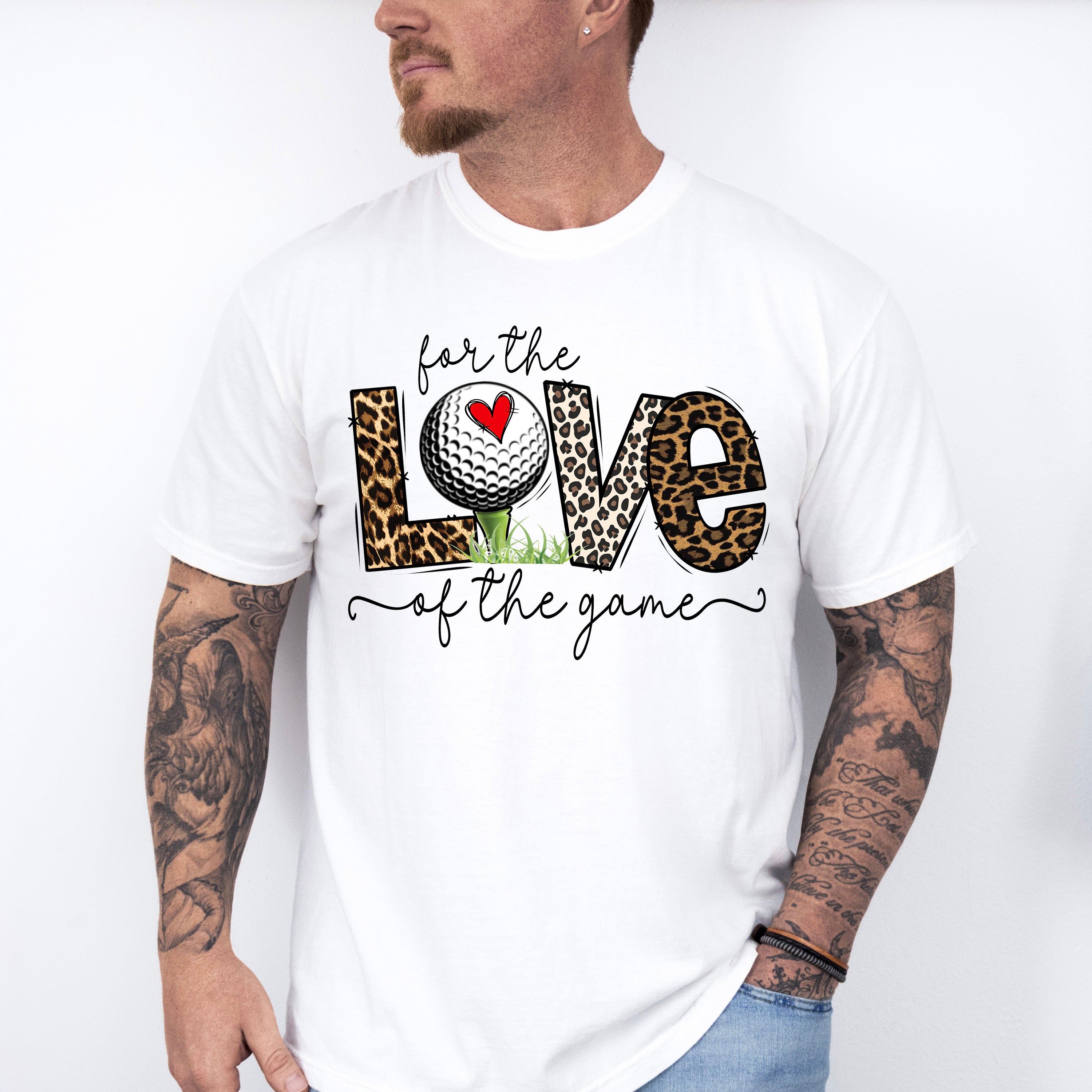 For The Love Of The Game - Golf Unisex Crewneck T-Shirt Sweatshirt Hoodie