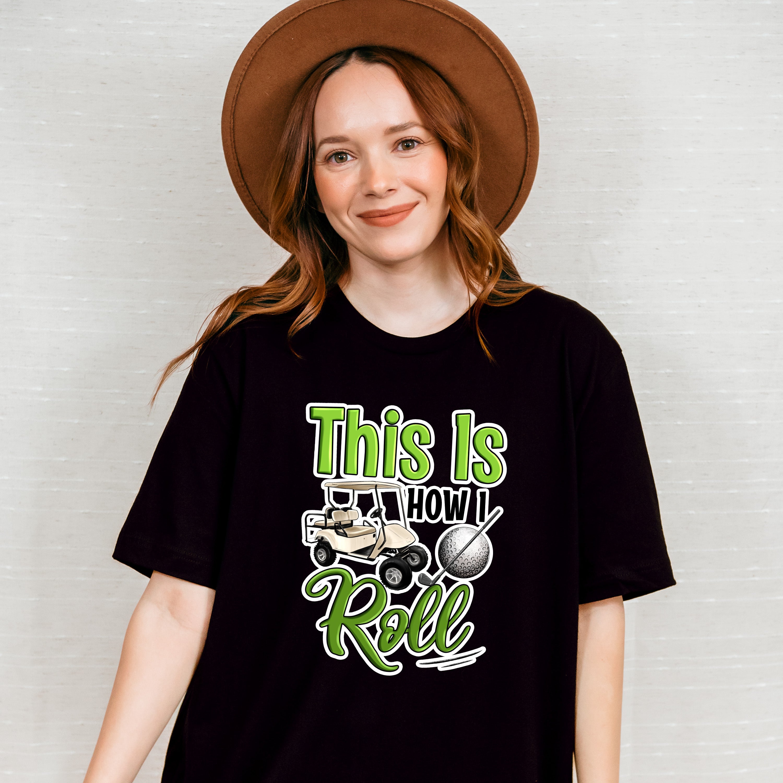 This Is How I Roll Golf Cart - Golf Unisex Crewneck T-Shirt Sweatshirt Hoodie
