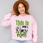 This Is How I Roll Golf Cart - Golf Unisex Crewneck T-Shirt Sweatshirt Hoodie