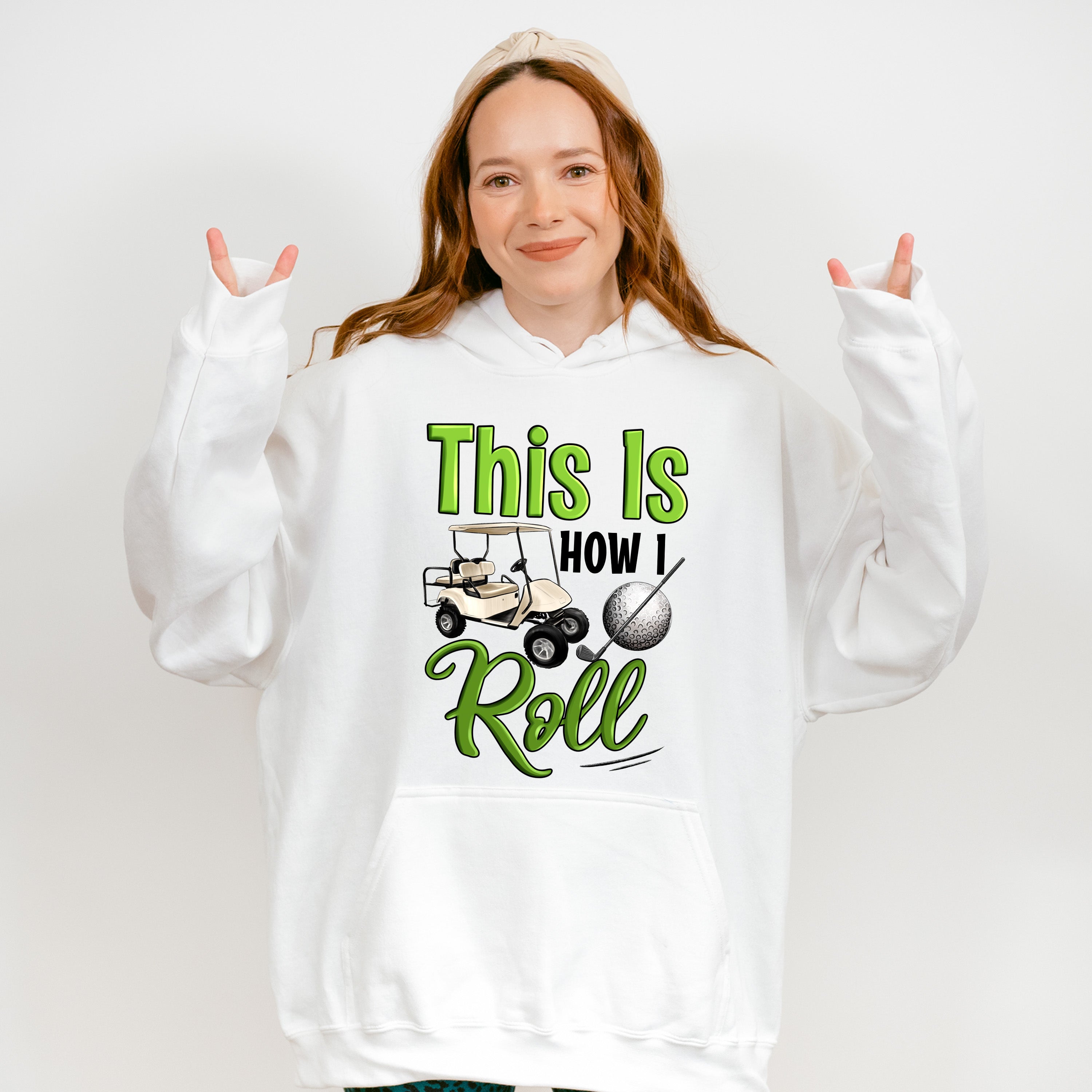 This Is How I Roll Golf Cart - Golf Unisex Crewneck T-Shirt Sweatshirt Hoodie