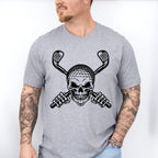 Skull Design - Golf Unisex Crewneck T-Shirt Sweatshirt Hoodie