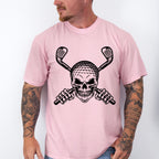 Skull Design - Golf Unisex Crewneck T-Shirt Sweatshirt Hoodie