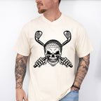 Skull Design - Golf Unisex Crewneck T-Shirt Sweatshirt Hoodie