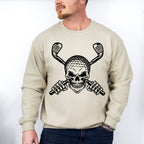 Skull Design - Golf Unisex Crewneck T-Shirt Sweatshirt Hoodie