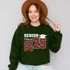Senior Class Of 2025 - Graduation Unisex Crewneck T-Shirt Sweatshirt Hoodie