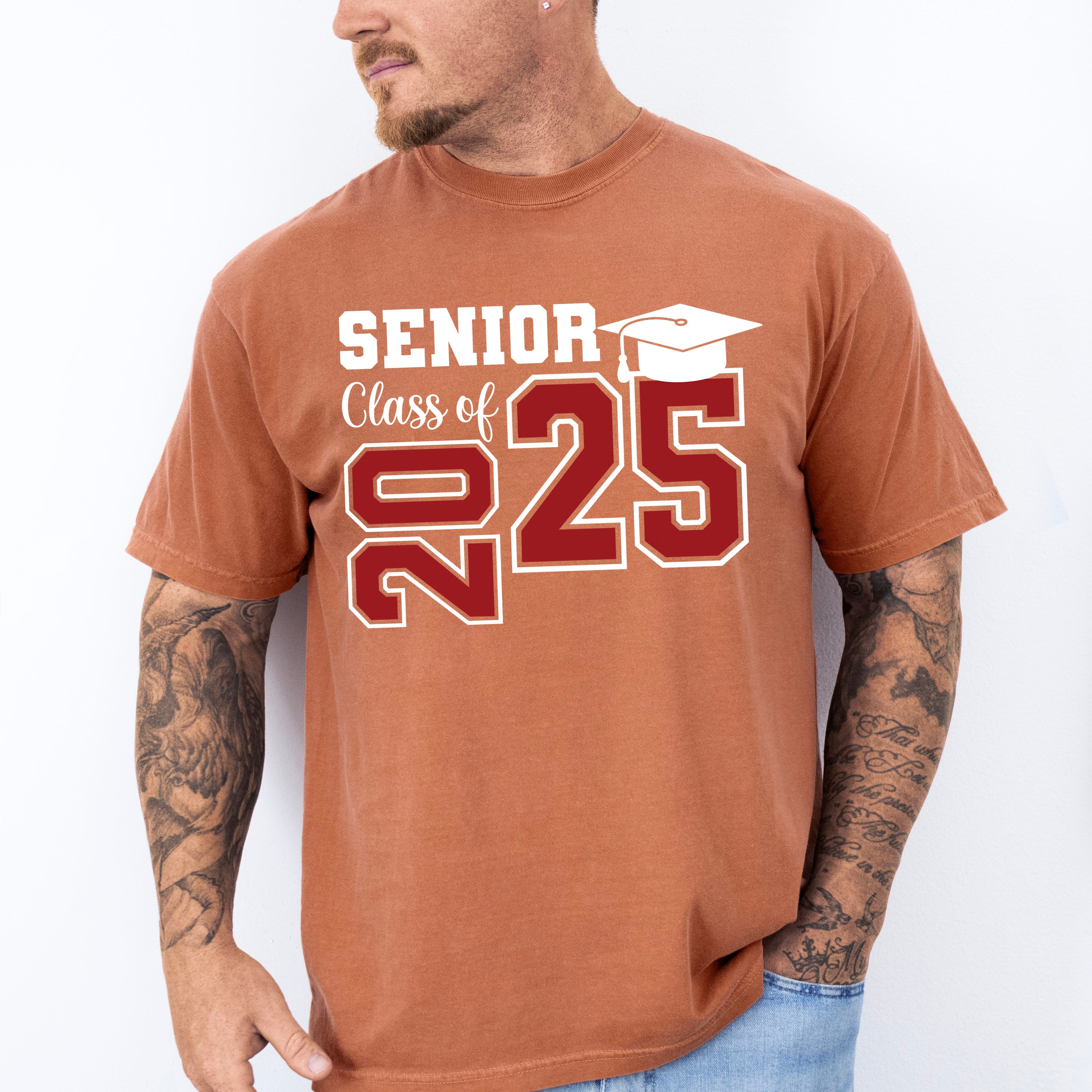 Senior Class Of 2025 - Graduation Unisex Crewneck T-Shirt Sweatshirt Hoodie