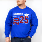 Senior Class Of 2025 - Graduation Unisex Crewneck T-Shirt Sweatshirt Hoodie