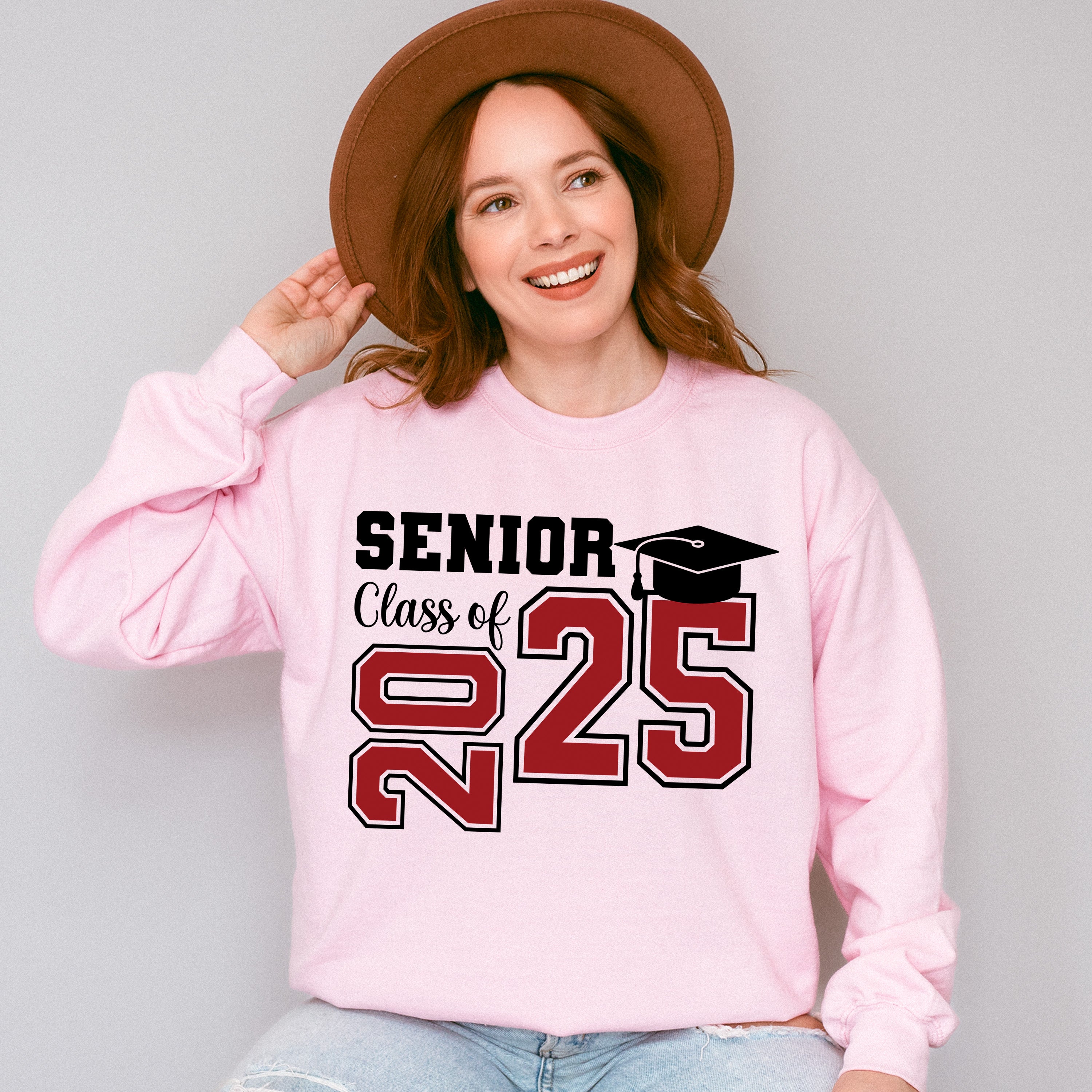 Senior Class Of 2025 - Graduation Unisex Crewneck T-Shirt Sweatshirt Hoodie