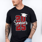 Senior 2025 B&W - Graduation Unisex Crewneck T-Shirt Sweatshirt Hoodie