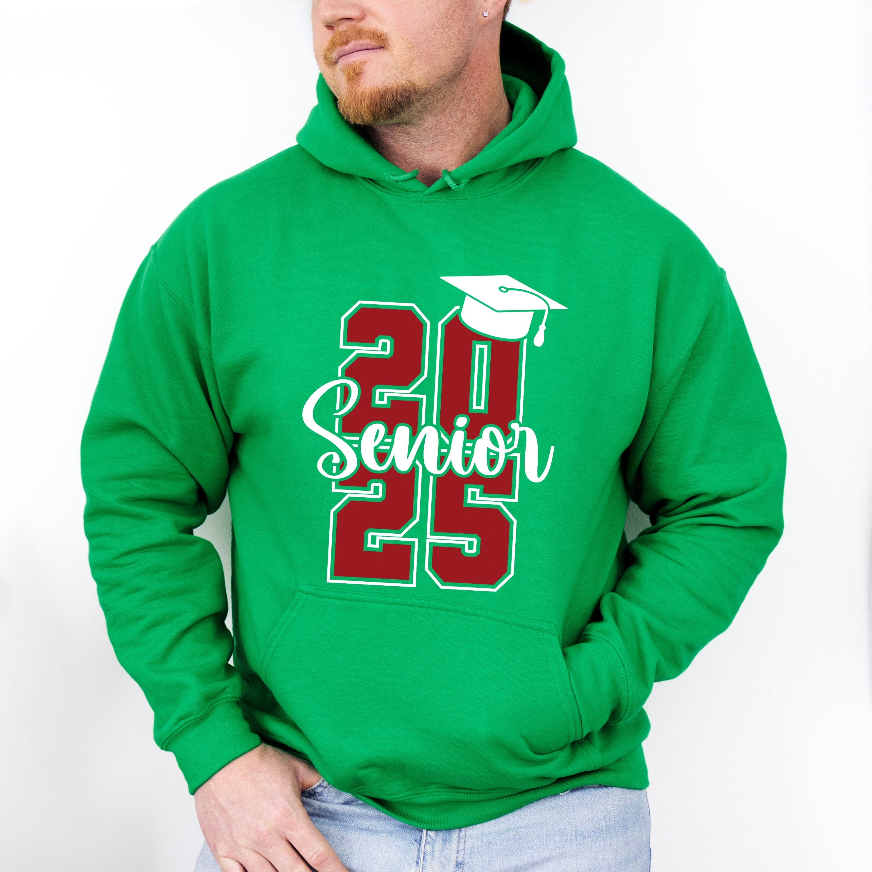 Senior 2025 B&amp;W - Graduation Unisex Crewneck T-Shirt Sweatshirt Hoodie
