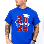Senior 2025 B&W - Graduation Unisex Crewneck T-Shirt Sweatshirt Hoodie