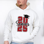 Senior 2025 B&W - Graduation Unisex Crewneck T-Shirt Sweatshirt Hoodie
