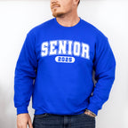 Vintage Senior 2025 B&W - Graduation Unisex Crewneck T-Shirt Sweatshirt Hoodie