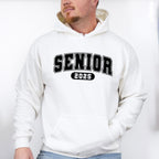Vintage Senior 2025 B&W - Graduation Unisex Crewneck T-Shirt Sweatshirt Hoodie