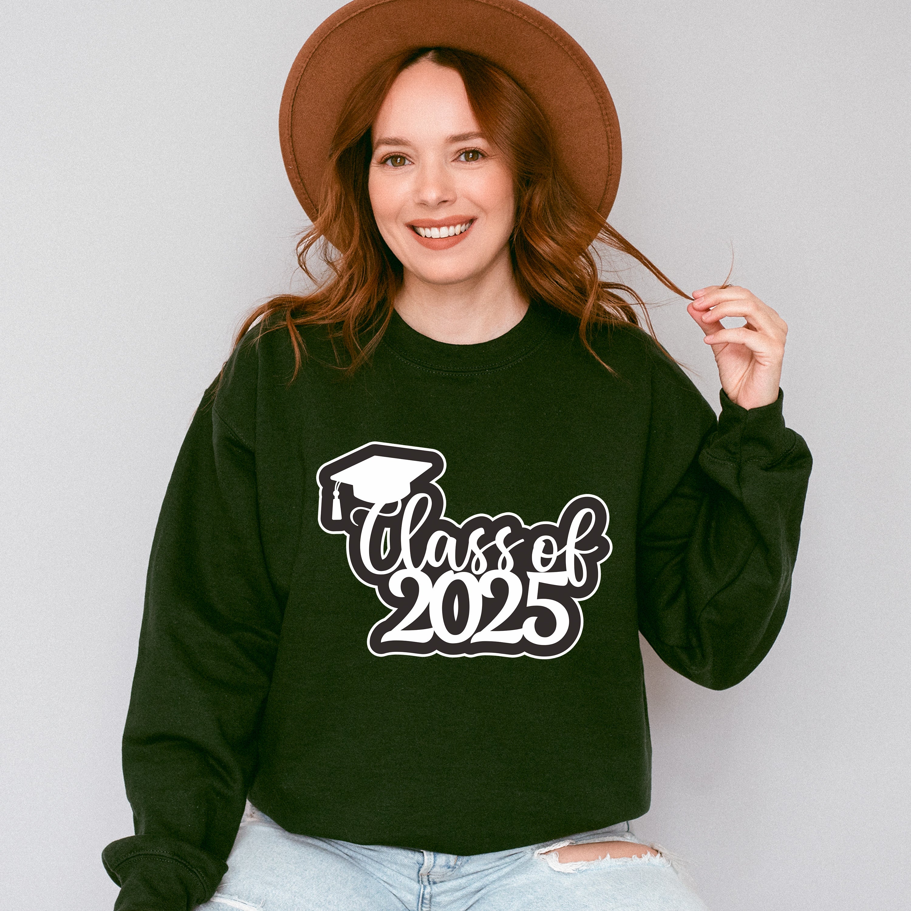 Class Of 2025 - Graduation Unisex Crewneck T-Shirt Sweatshirt Hoodie
