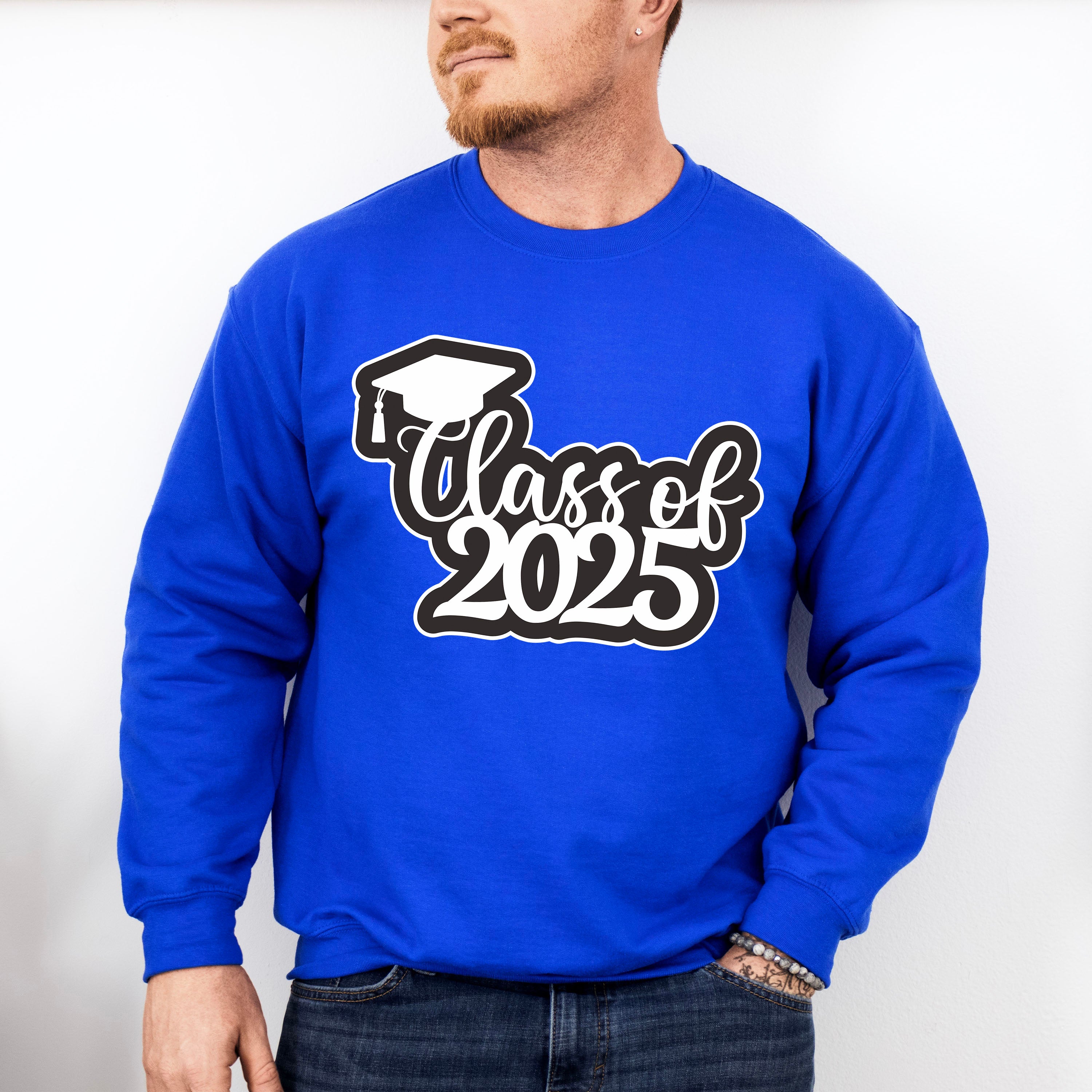 Class Of 2025 - Graduation Unisex Crewneck T-Shirt Sweatshirt Hoodie