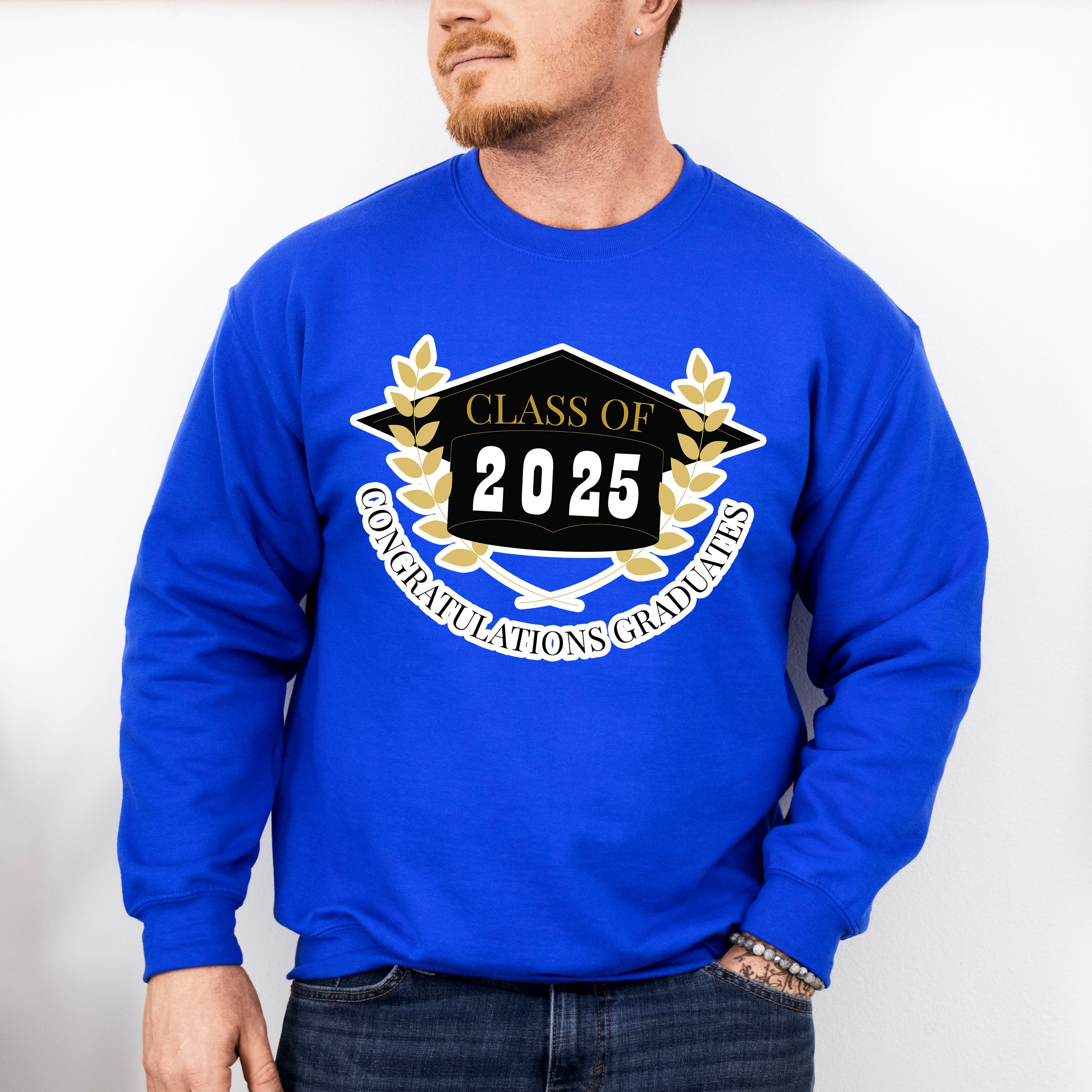 Class Of 2025 Congratulations Graduates - Graduation Unisex Crewneck T-Shirt Sweatshirt Hoodie
