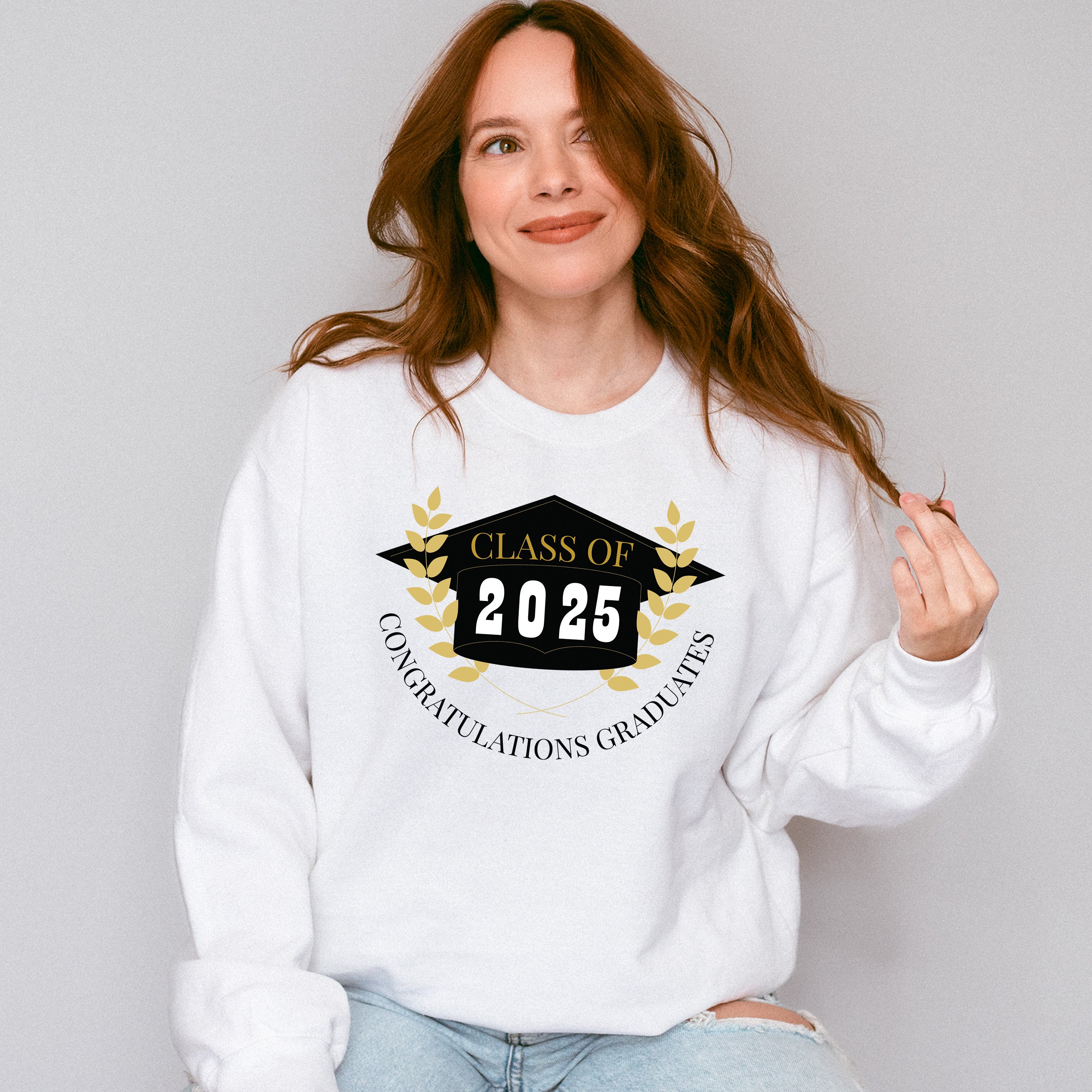 Class Of 2025 Congratulations Graduates - Graduation Unisex Crewneck T-Shirt Sweatshirt Hoodie